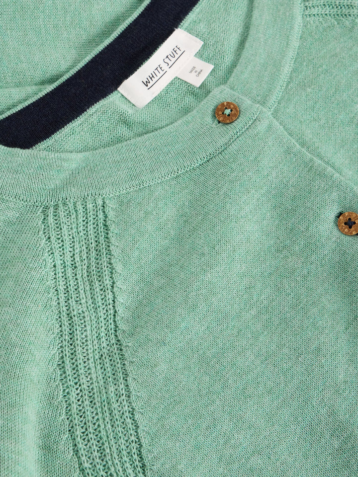 Cardigan à encolure ronde Lulu - Coton biologique