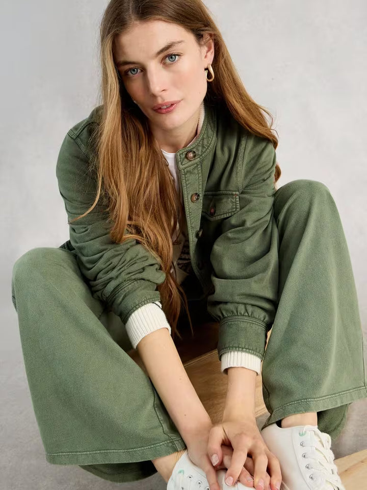 Veste décontractée à cordon ajustable