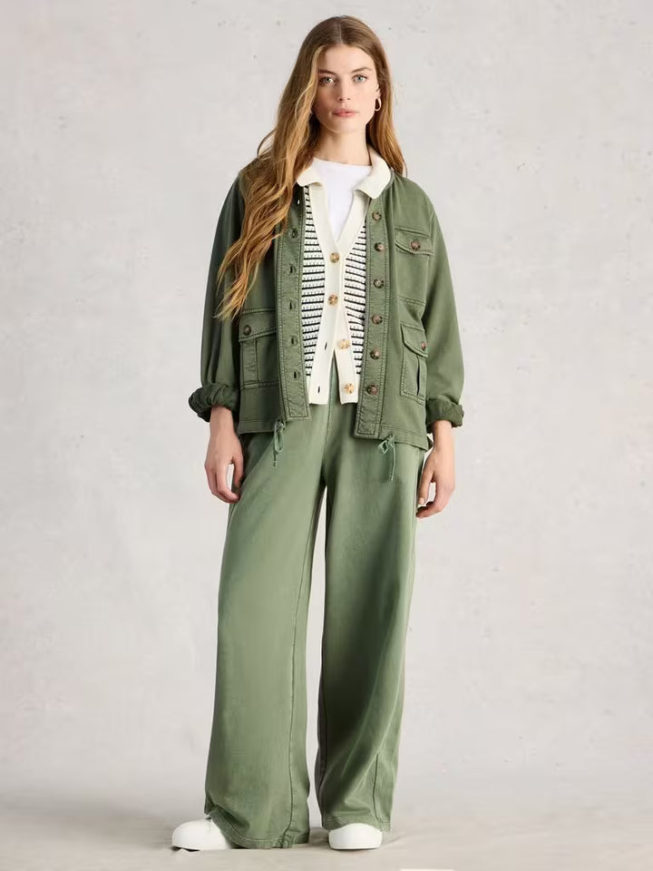 Veste décontractée à cordon ajustable