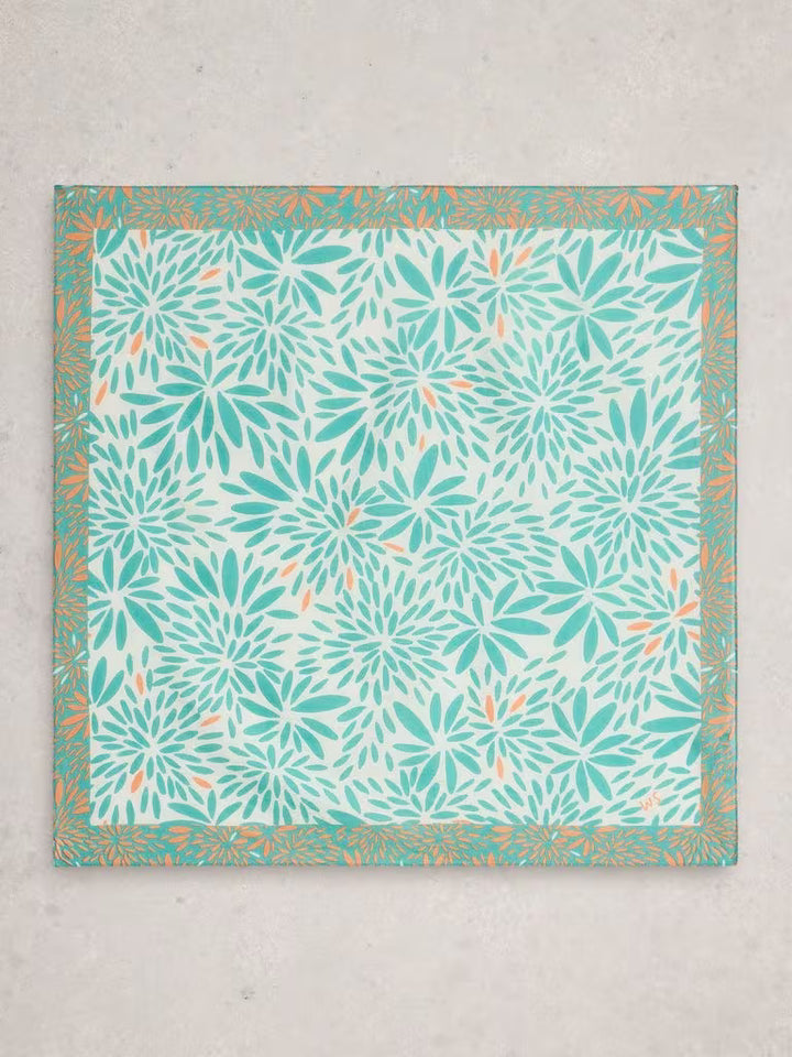 Foulard carré rétro chic Emily