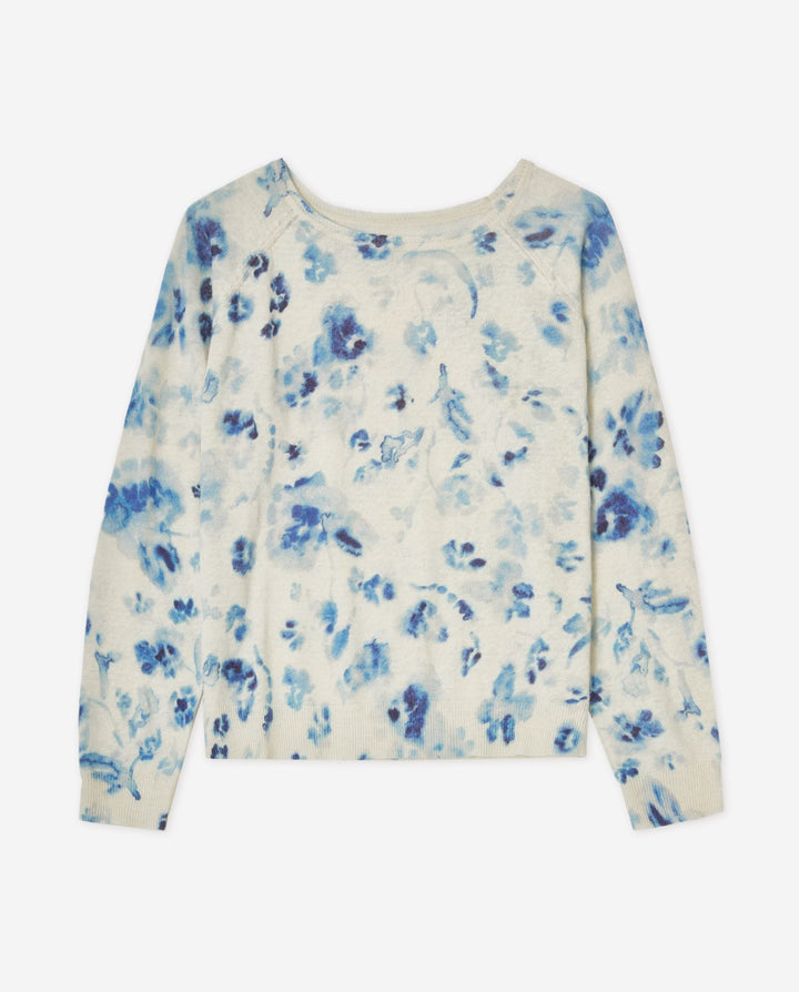Chandail à imprimé floral - Coton et lin
