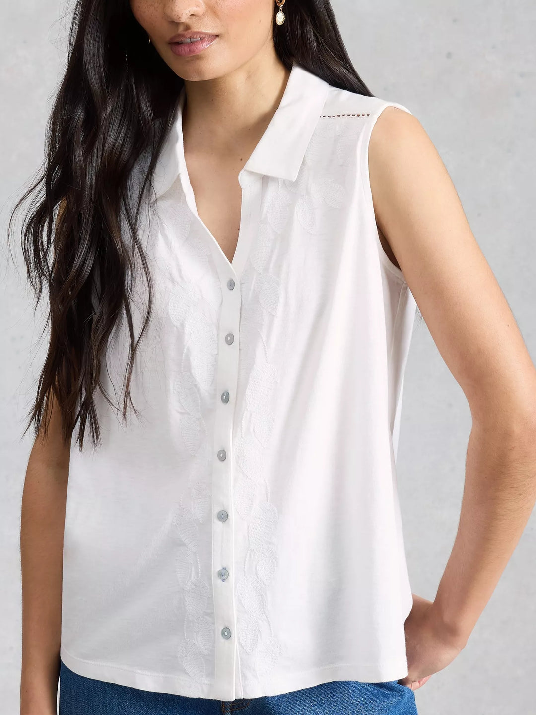 Chemisier sans manches Amy - En coton biologique