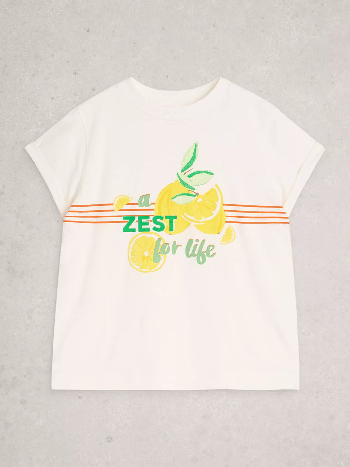 Le t-shirt à imprimés Gina - 100% coton