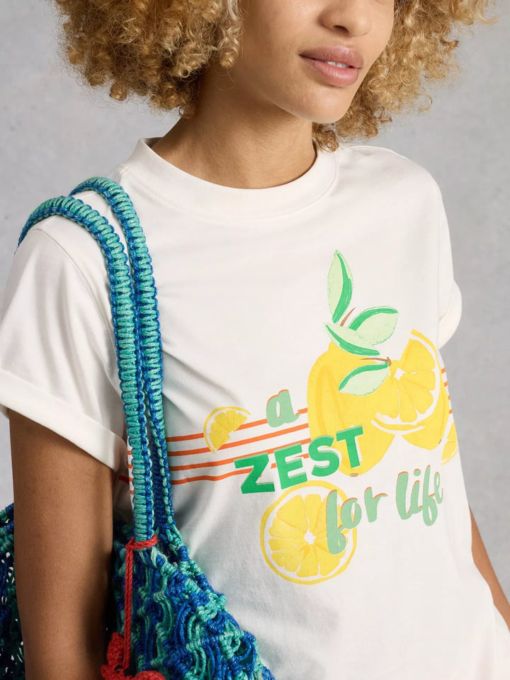 Le t-shirt à imprimés Gina - 100% coton
