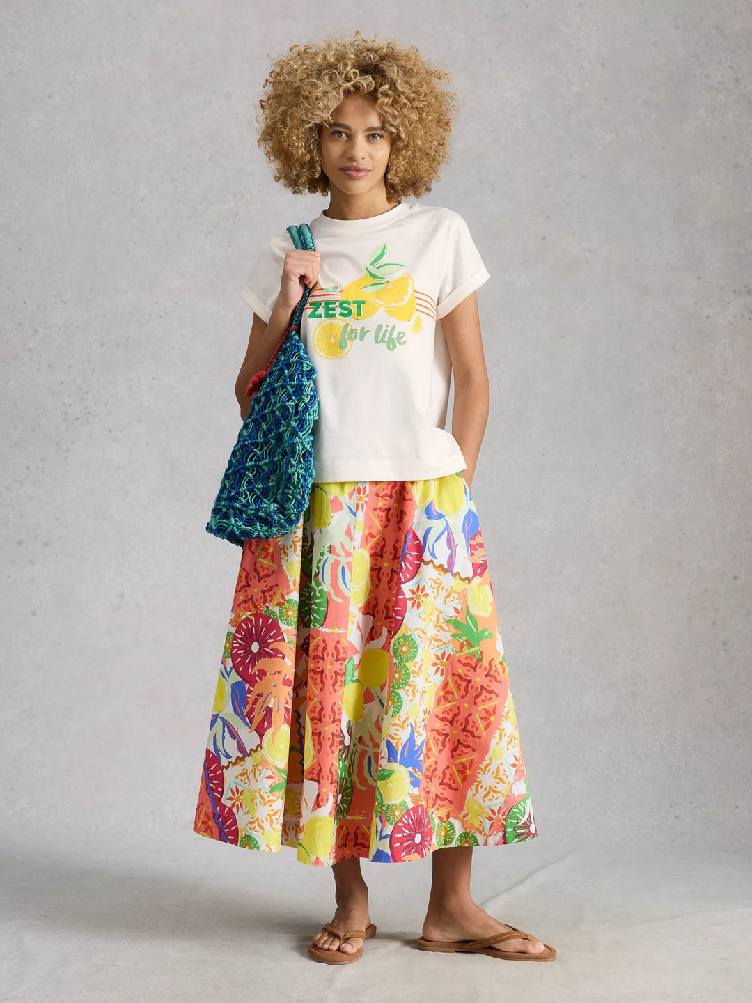 Le t-shirt à imprimés Gina - 100% coton