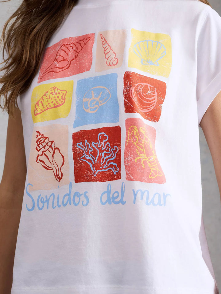 T-shirt Sonidos del mar - Un essentiel en coton biologique