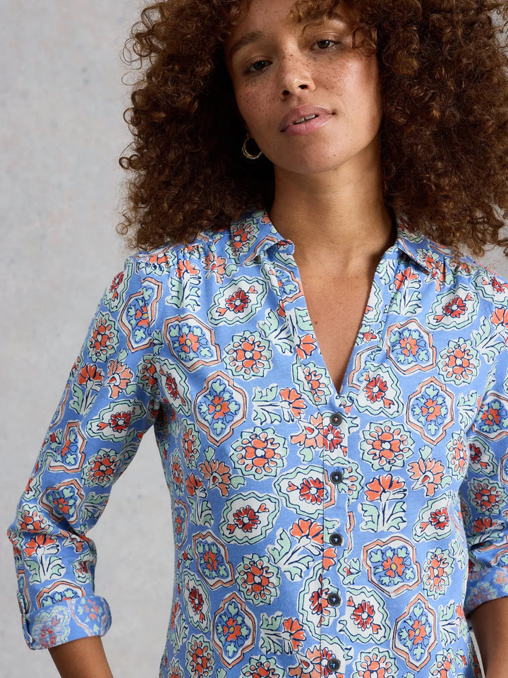 Blouse à imprimé Annie - En pur coton