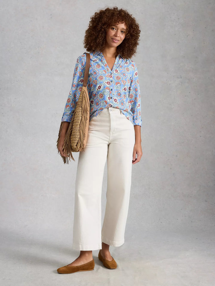 Blouse à imprimé Annie - En pur coton