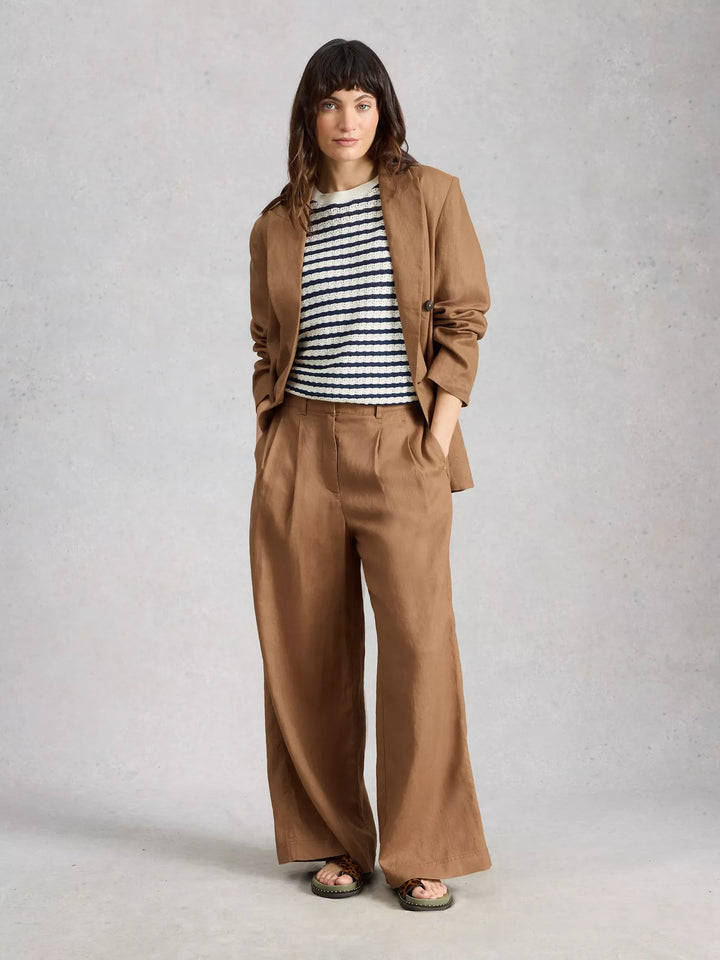 Le pantalon ample Sasha  - En pur lin