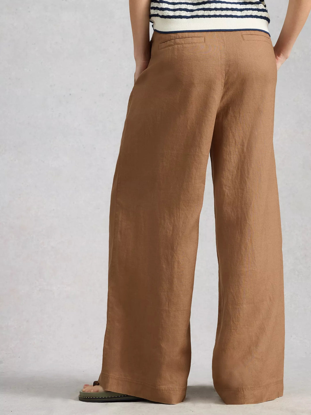 Le pantalon ample Sasha  - En pur lin