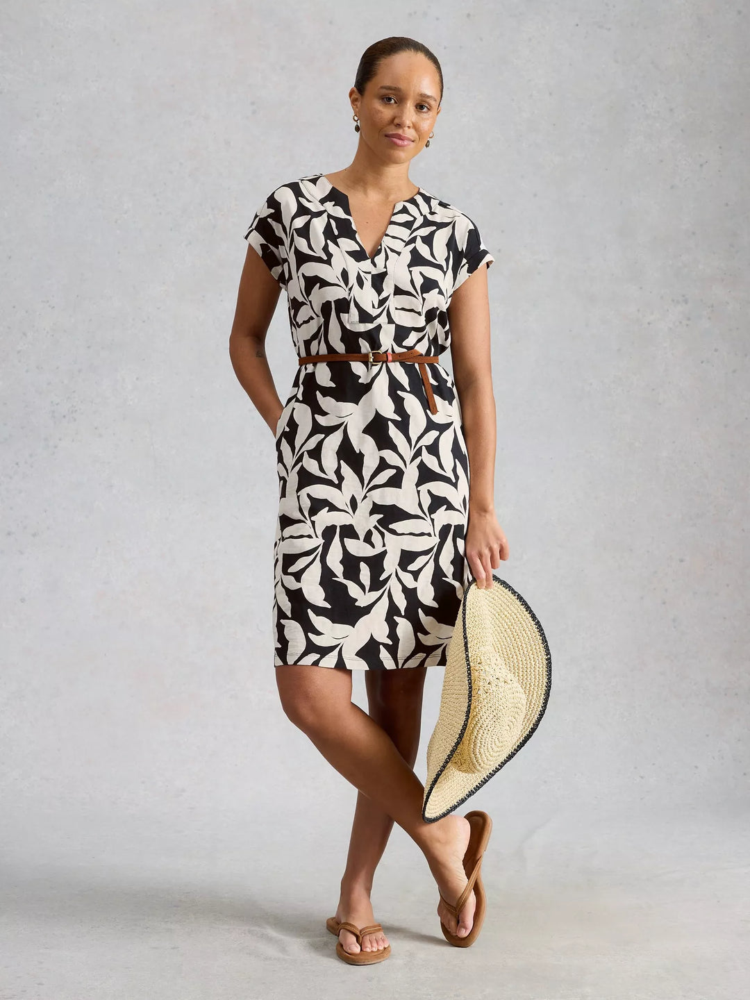La robe 100% coton Jilly - Coupe classique et relaxe