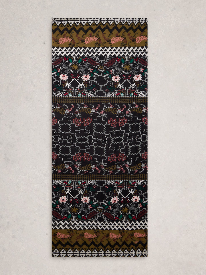 Foulard imprimé Callie- En viscose écoresponsable et coton biologique