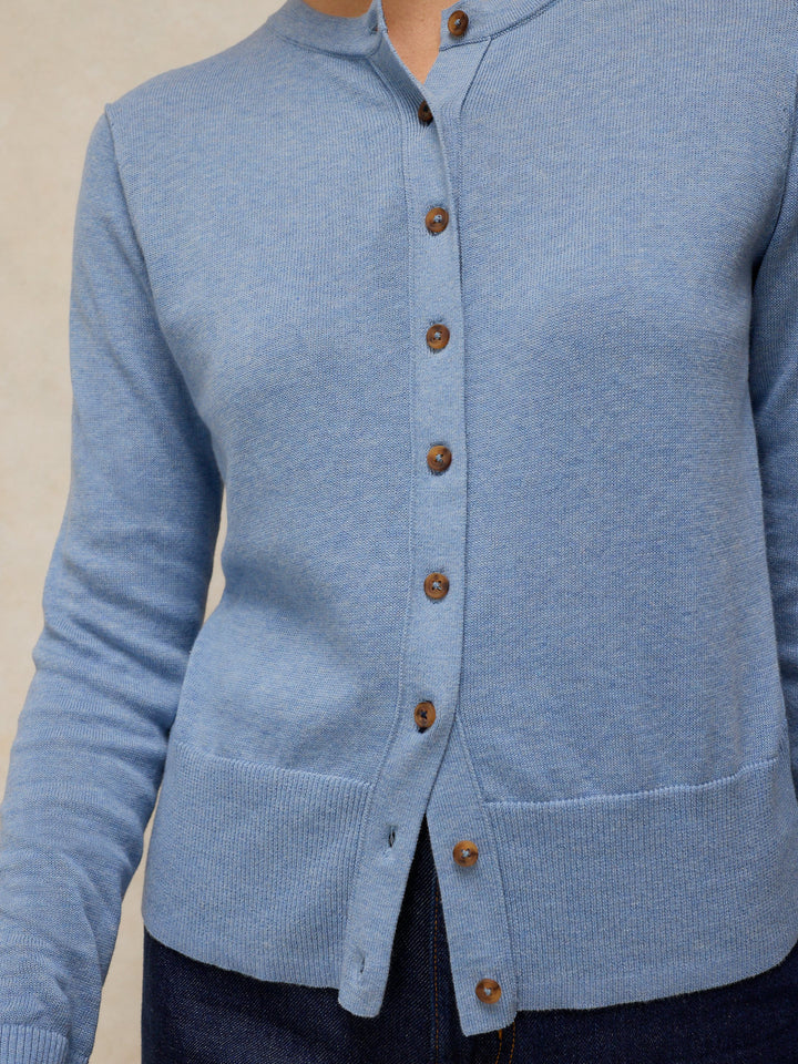 Gilet boutonné Lois - En coton biologique