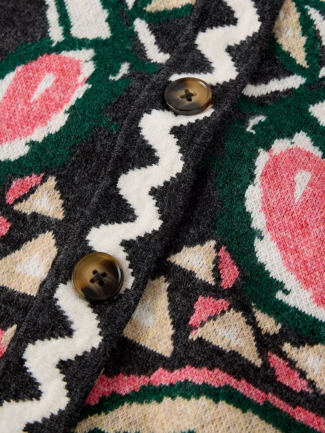 Veste écoresponsable Nomad - À motifs et fermeture boutonnée