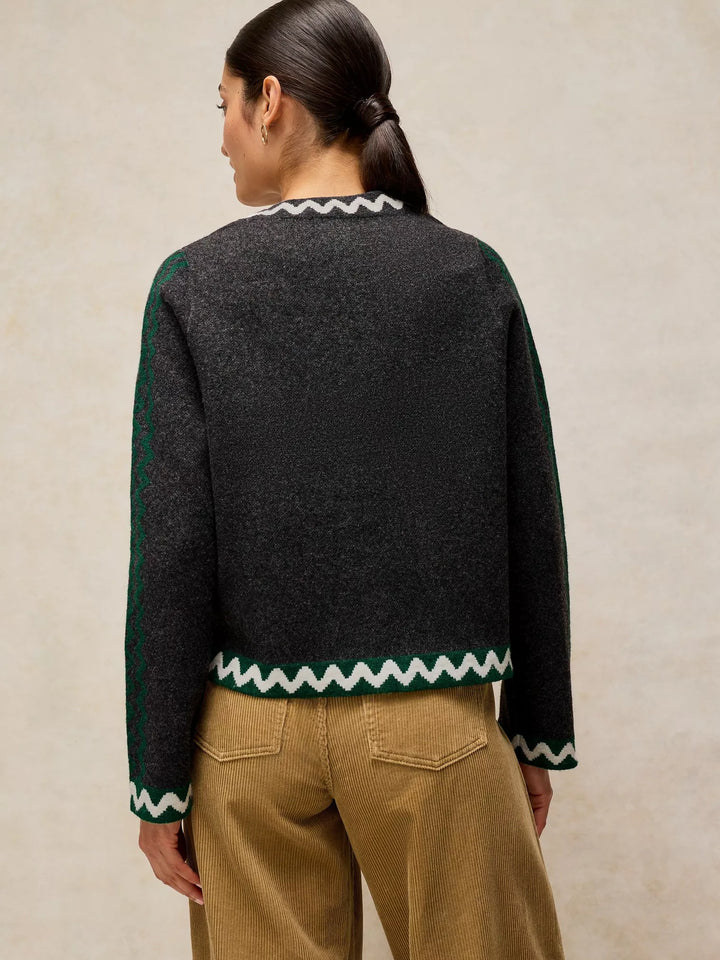 Veste écoresponsable Nomad - À motifs et fermeture boutonnée