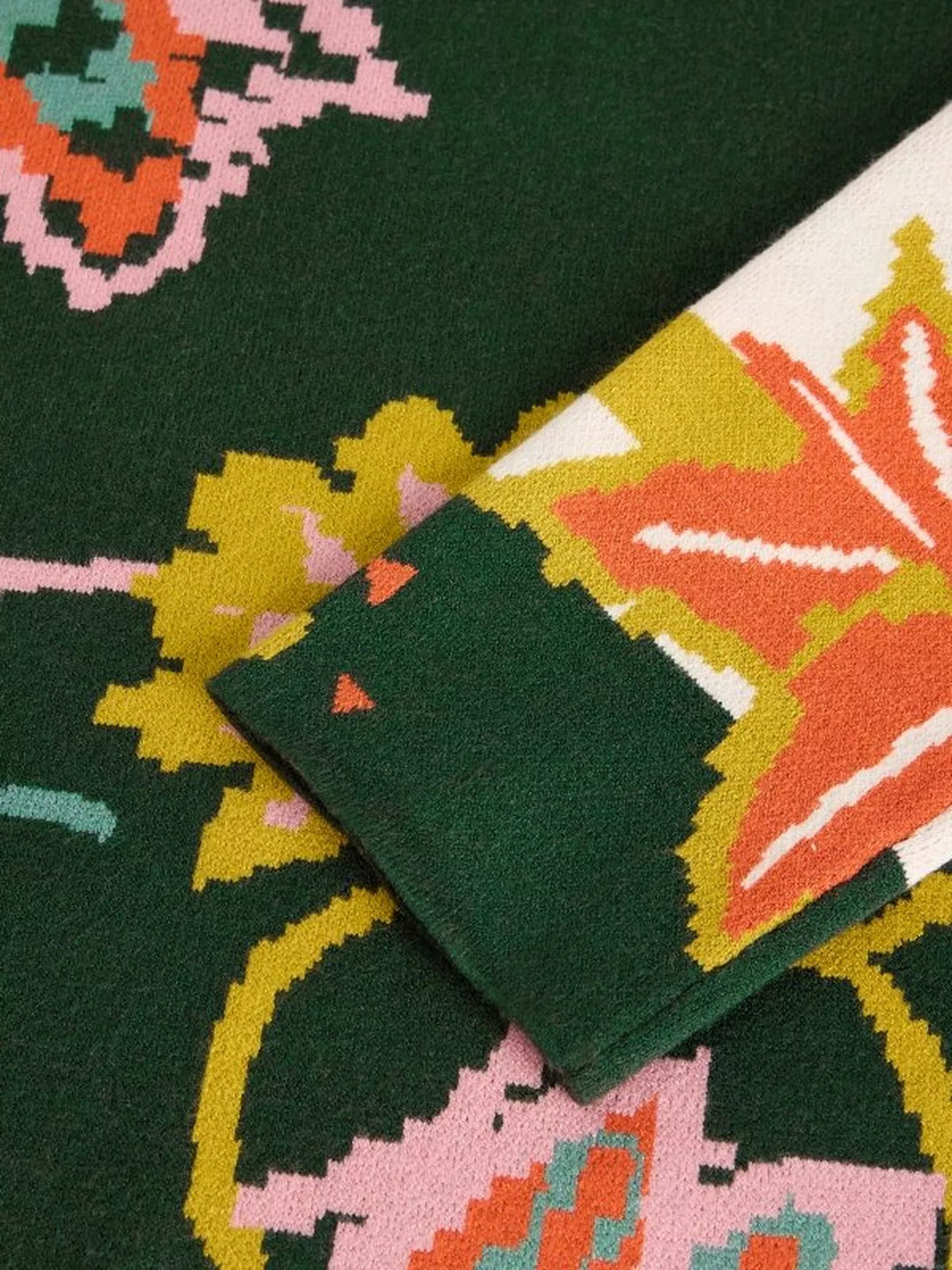 Haut en viscose EcoVero Fabia - Avec motifs floraux et manches longues