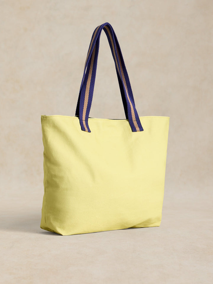 Grand sac fourre-tout Terrie - En coton illustré d'un motif chien graphique