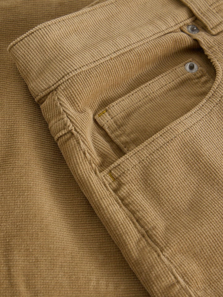 Pantalon de coton biologique Aubrey - Avec poches classiques et coupe ballon