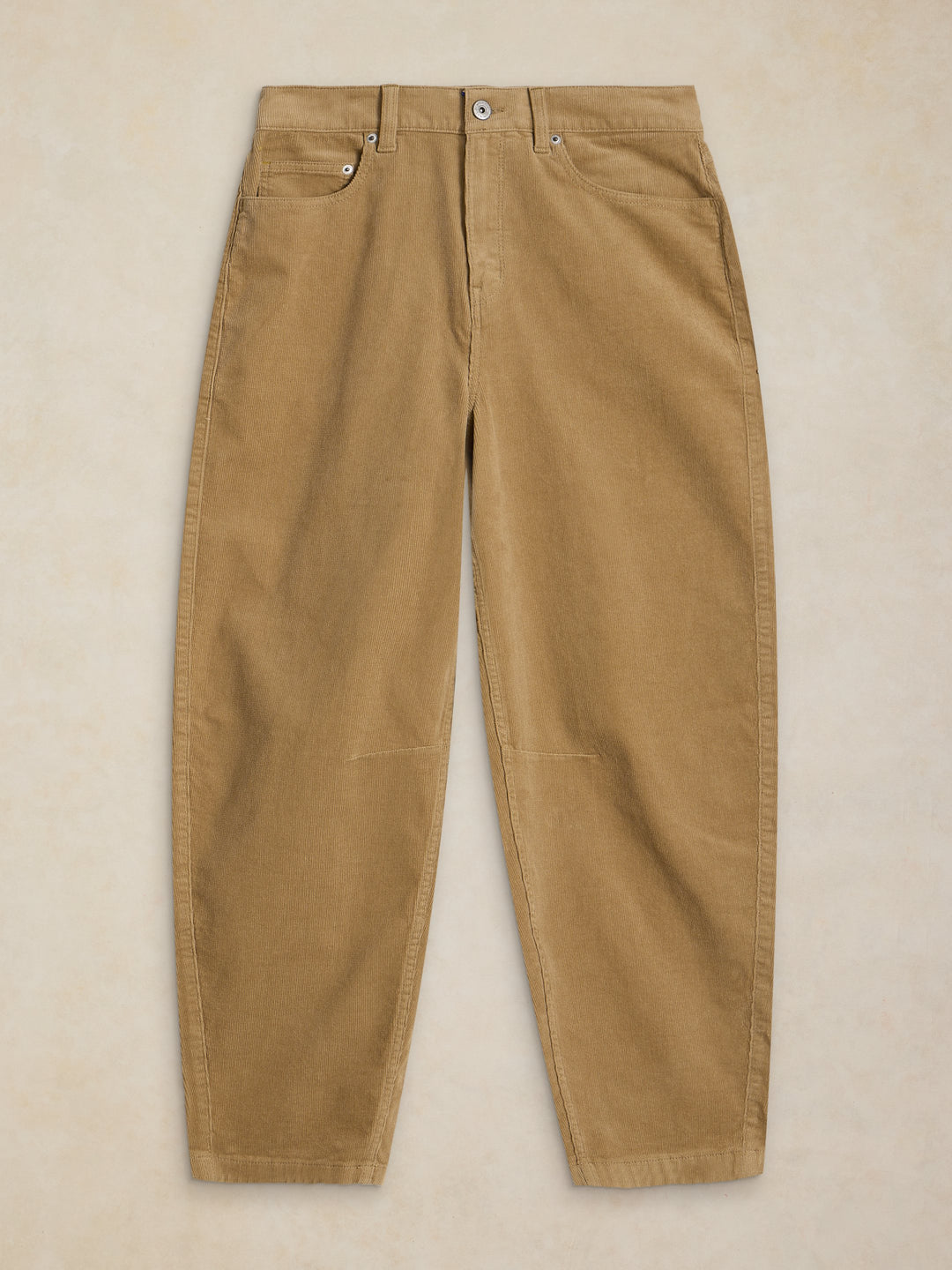 Pantalon de coton biologique Aubrey - Avec poches classiques et coupe ballon