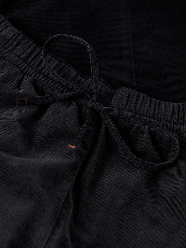 Pantalon de coton biologique Leona - Taille élastique à enfiler