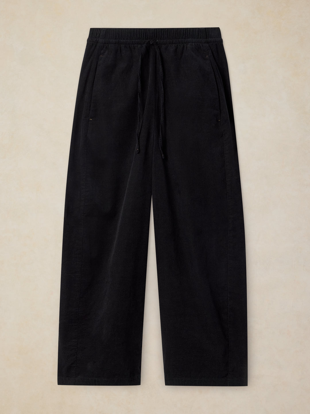 Pantalon de coton biologique Leona - Taille élastique à enfiler
