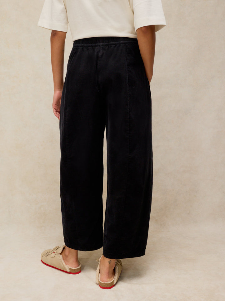 Pantalon de coton biologique Leona - Taille élastique à enfiler