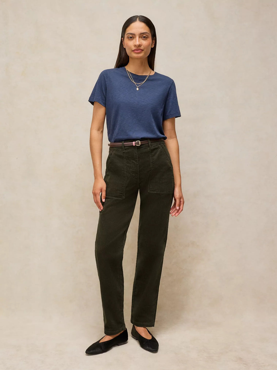 Pantalon essentiel Sasha - En laine et polyester recyclé