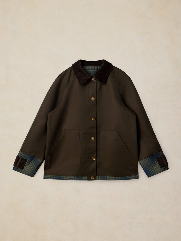 Manteau réversible avec fibres recyclées Jackson - Écoresponsable