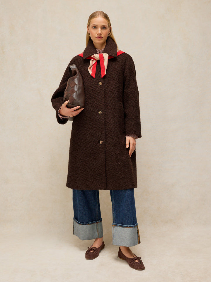 Manteau long Kelsey - En laine mélangée
