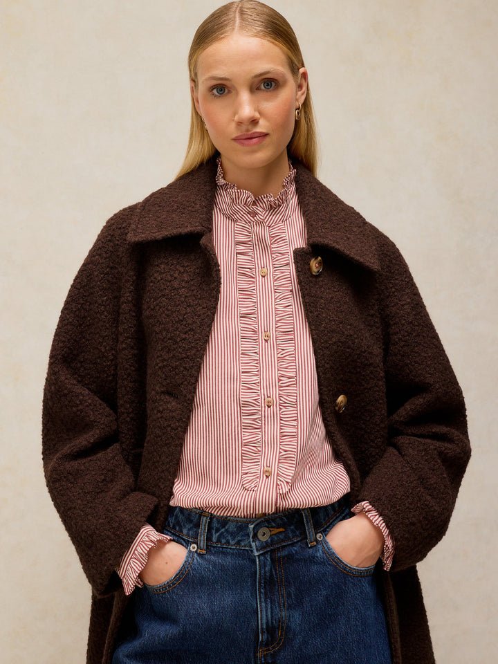 Manteau long Kelsey - En laine mélangée