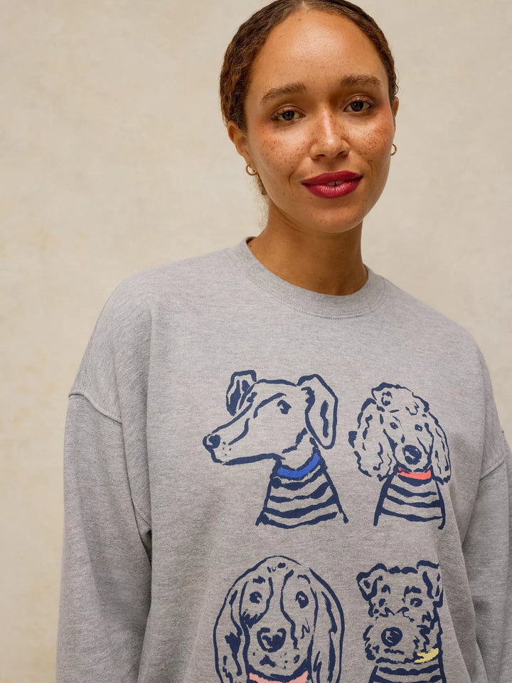 Chandail long en coton équitable et fibres recyclées Cleo - Au confort décontracté