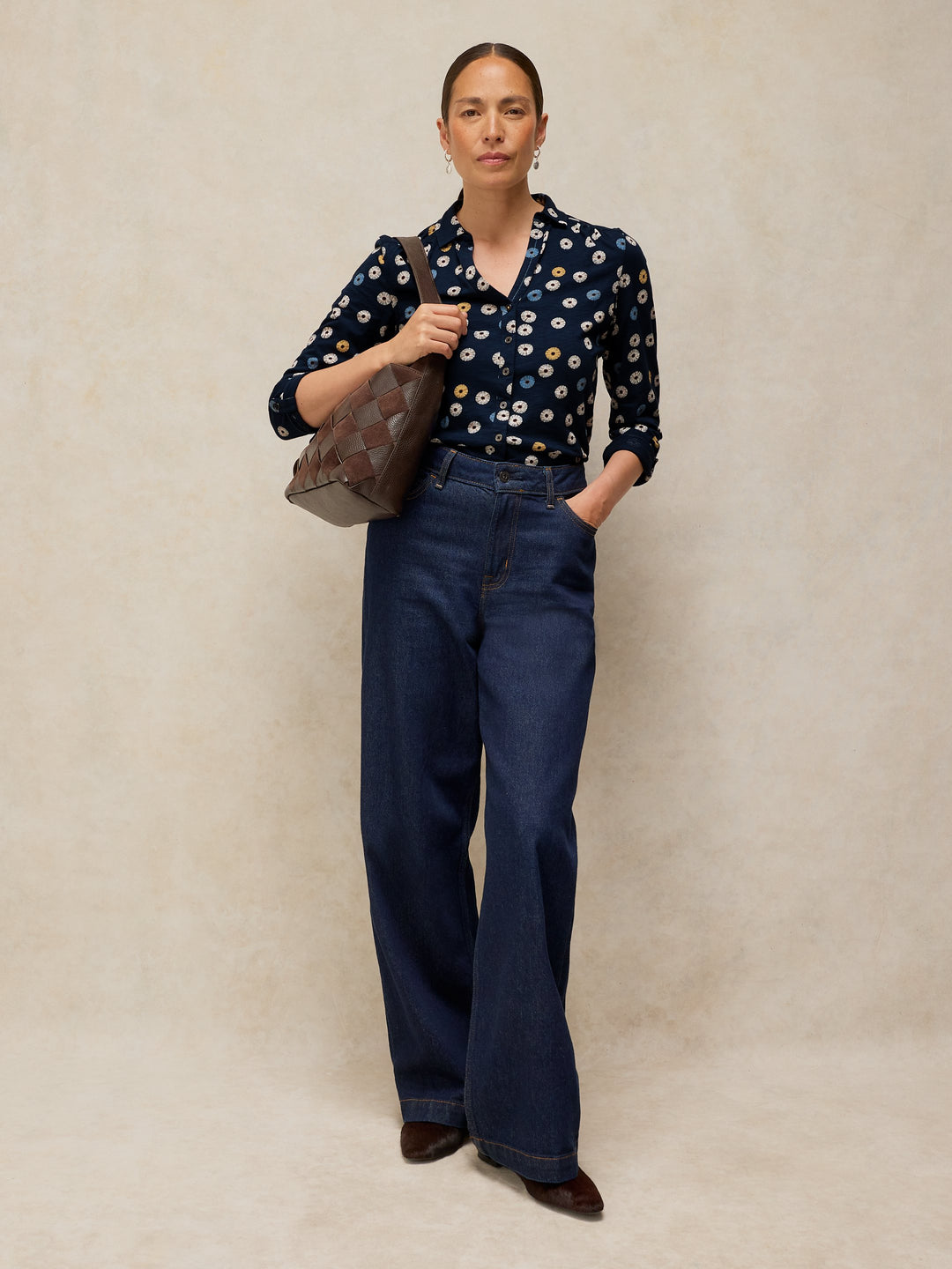 Chemise en jersey de coton équitable Annie - Look décontracté chic