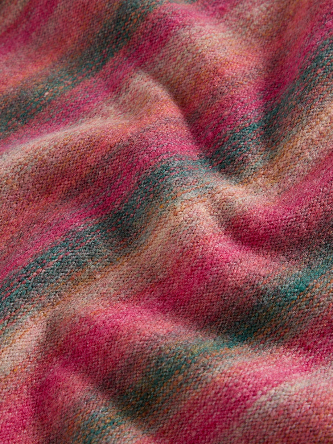 Pull col en V à manches longues - À rayures colorées