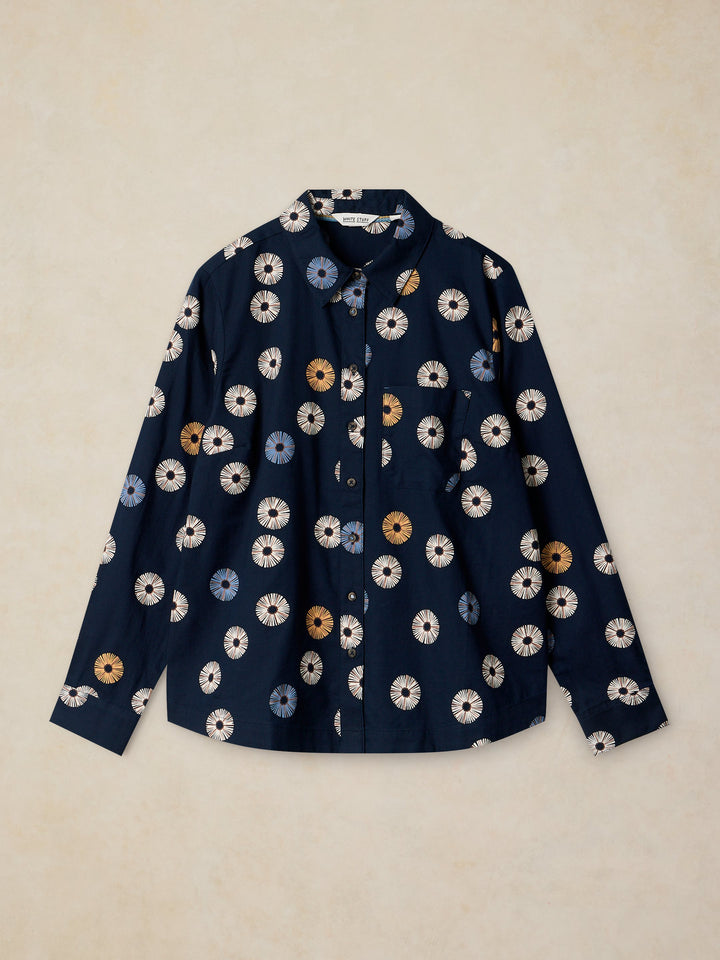 Chemise aux motifs floraux Libby - En coton biologique