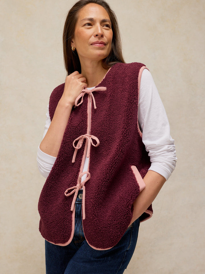 Gilet en matières recyclées - Isolation thermique confortable