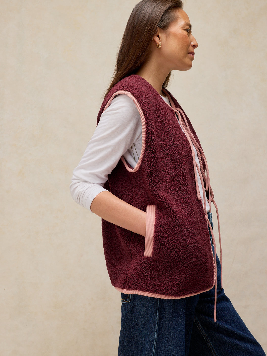 Gilet en matières recyclées - Isolation thermique confortable