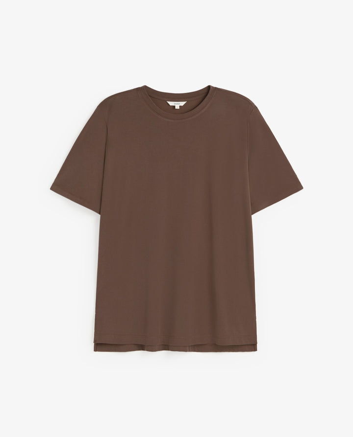 T-shirt à manches courtes en modal extensible - Design épuré