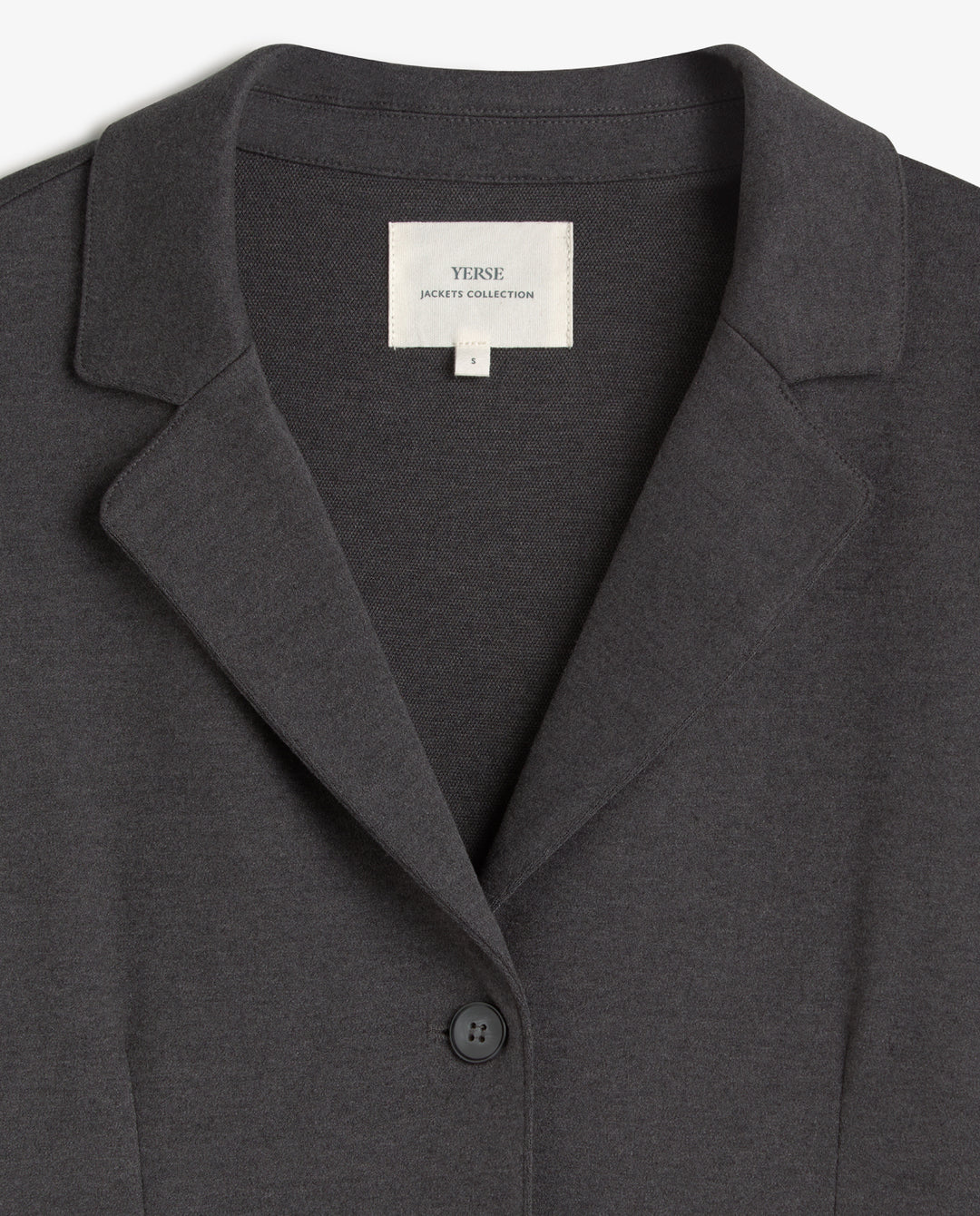 Blazer à col à revers traditionnel - Coupe droite ajustée