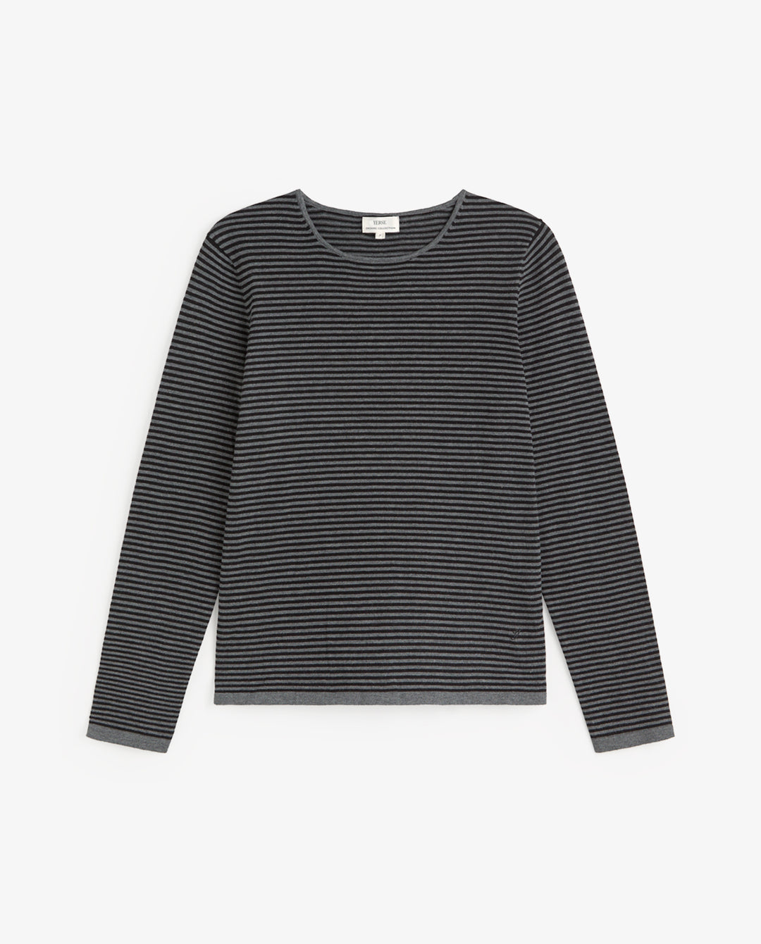 Tricot léger à rayures - 100% coton biologique