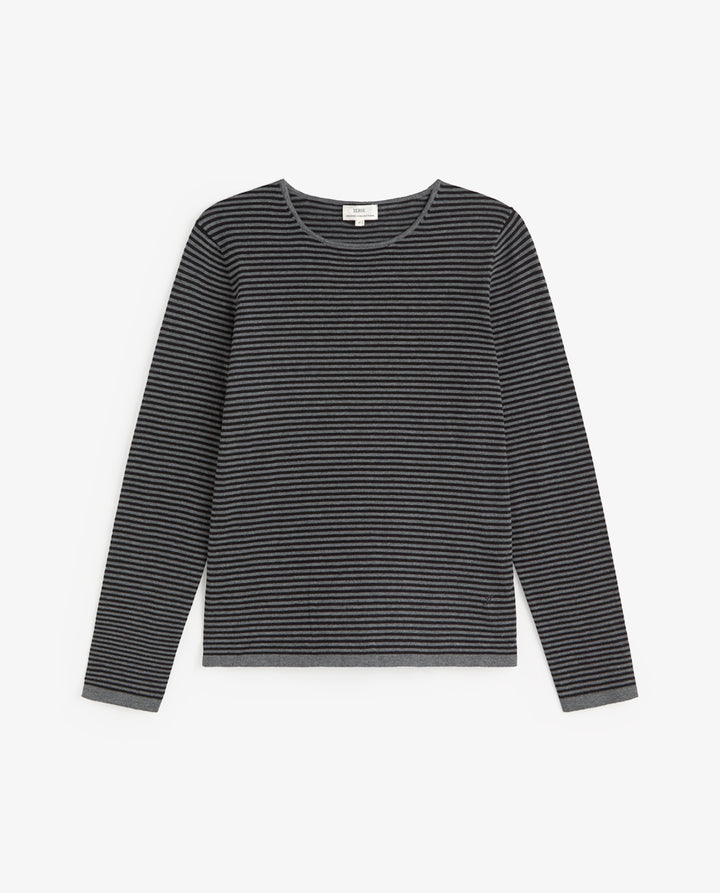 Tricot léger à rayures - 100% coton biologique