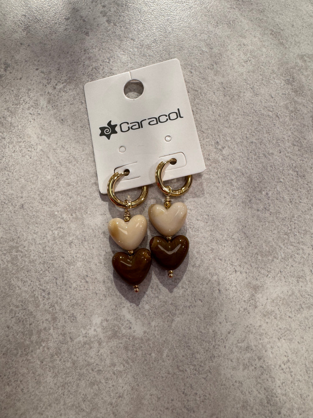 Boucles d'oreilles à coeur