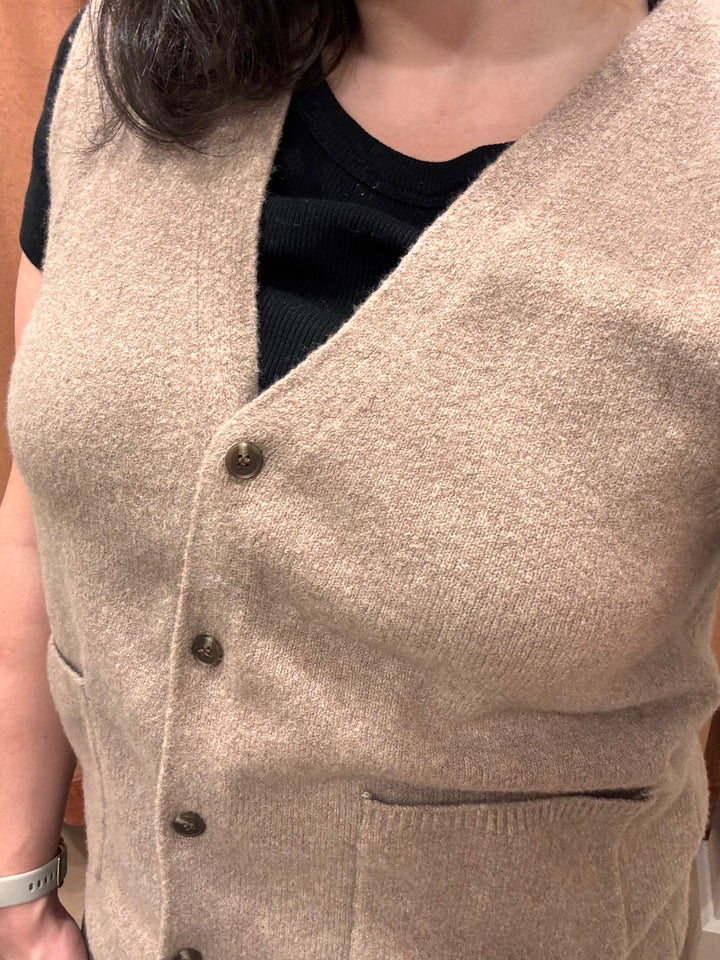 Gilet sans manche super flatteur