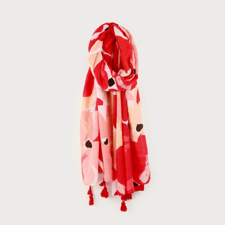 Foulard léger - Accessoire polyvalent à motifs
