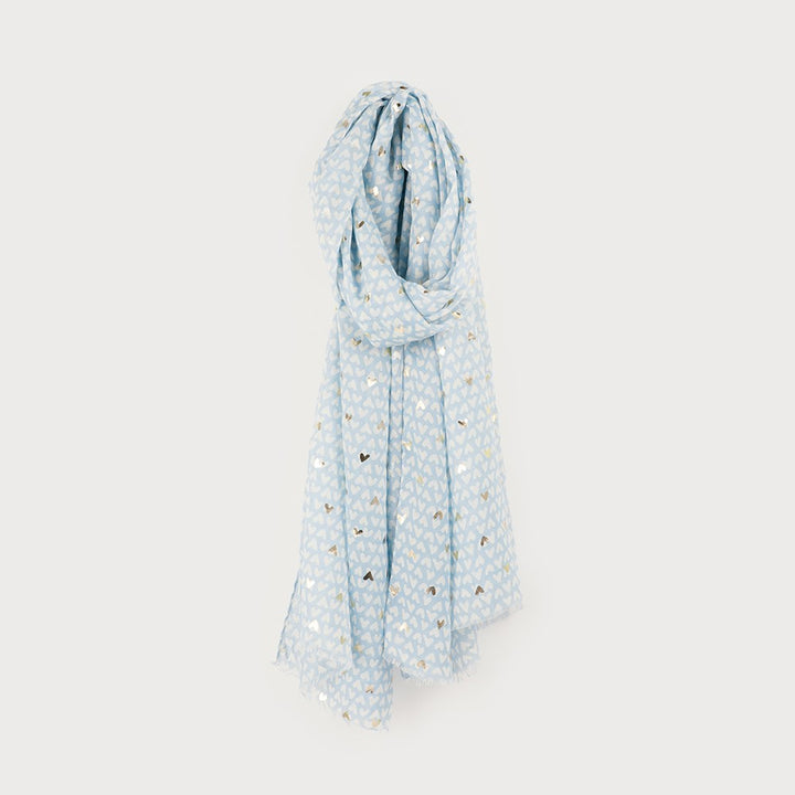 Foulard imprimé minis cœurs - Accessoire à motifs