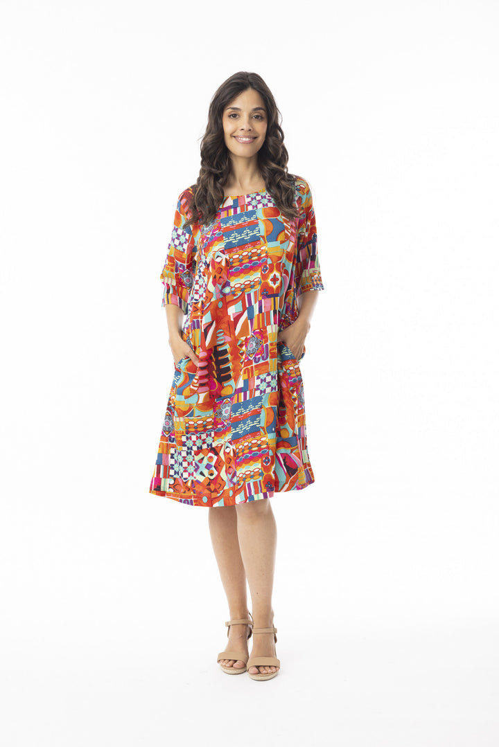 Robe décontractée colorée Peru