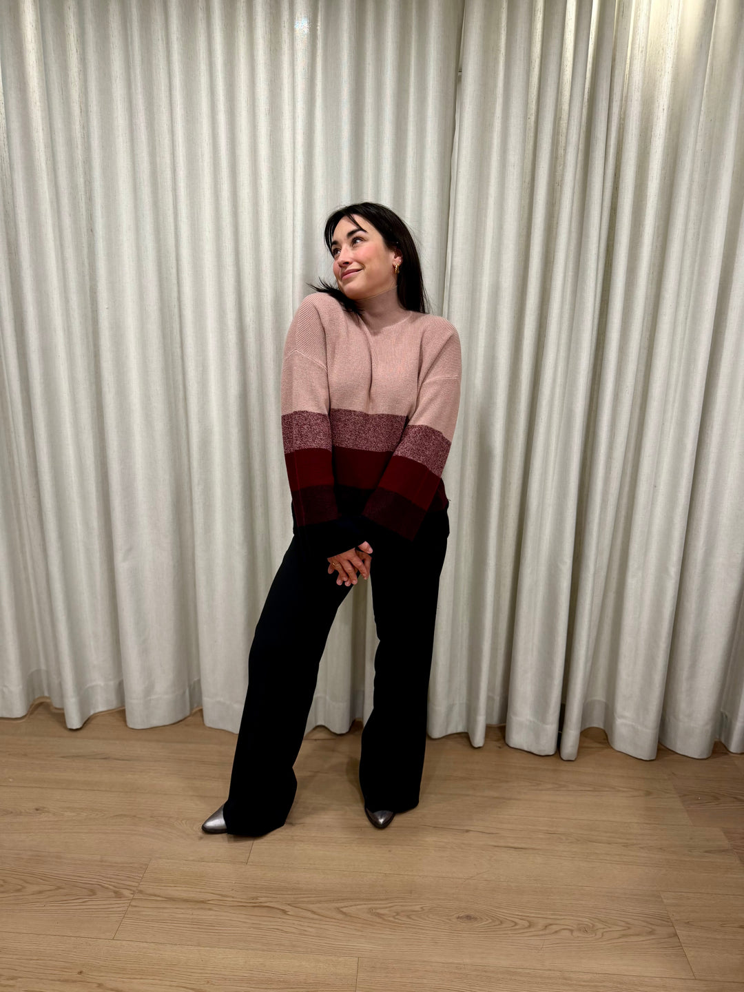 Pull dégradé de bordeaux Gittel