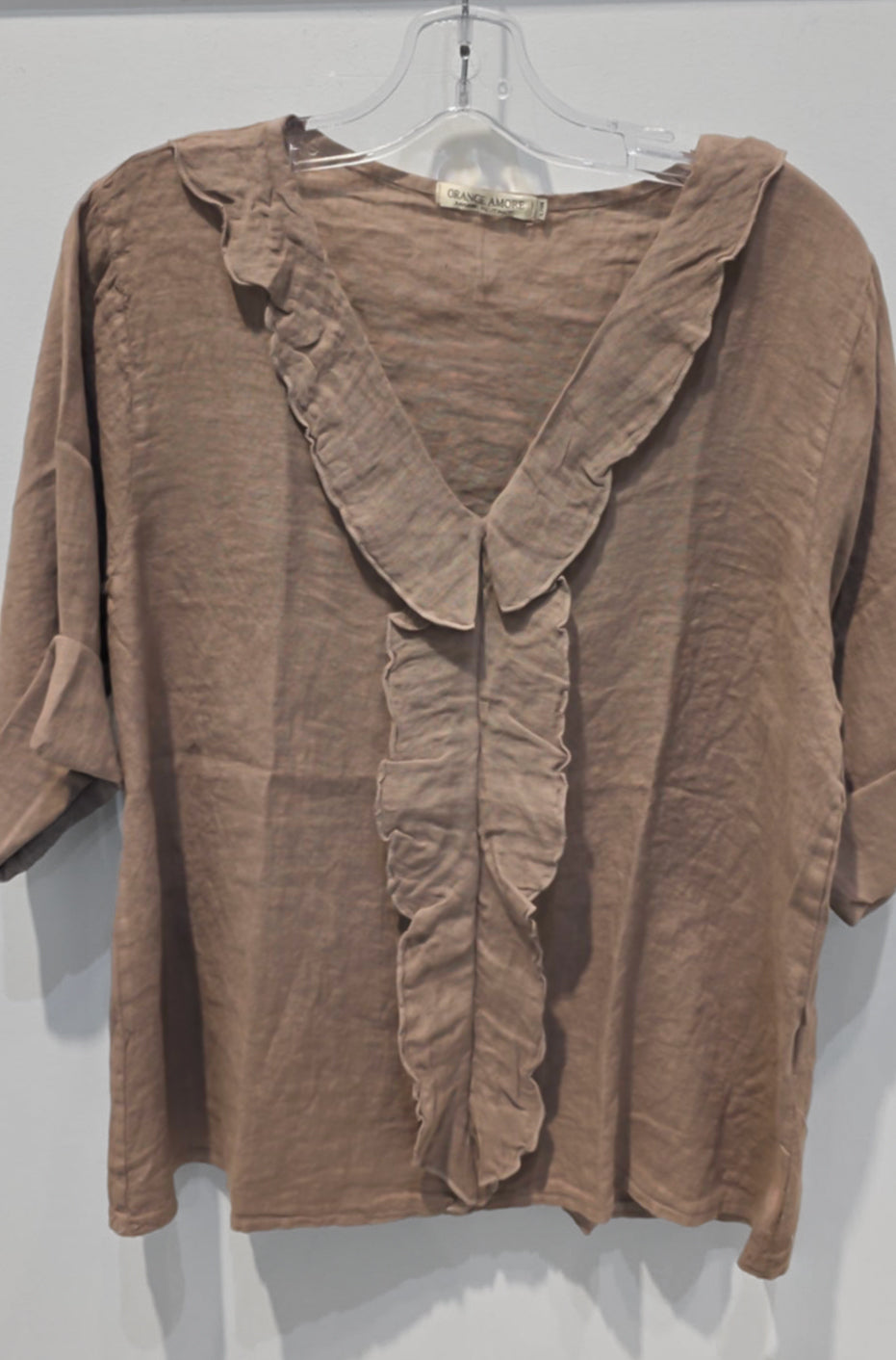 Blouse à volants Juliet – Manches 3/4