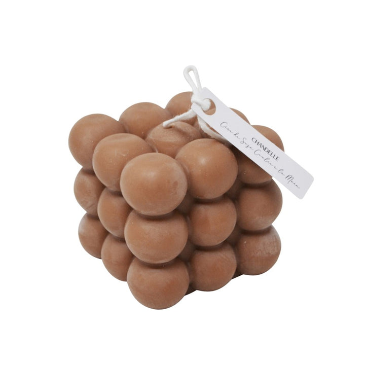 Chandelle bulles brune