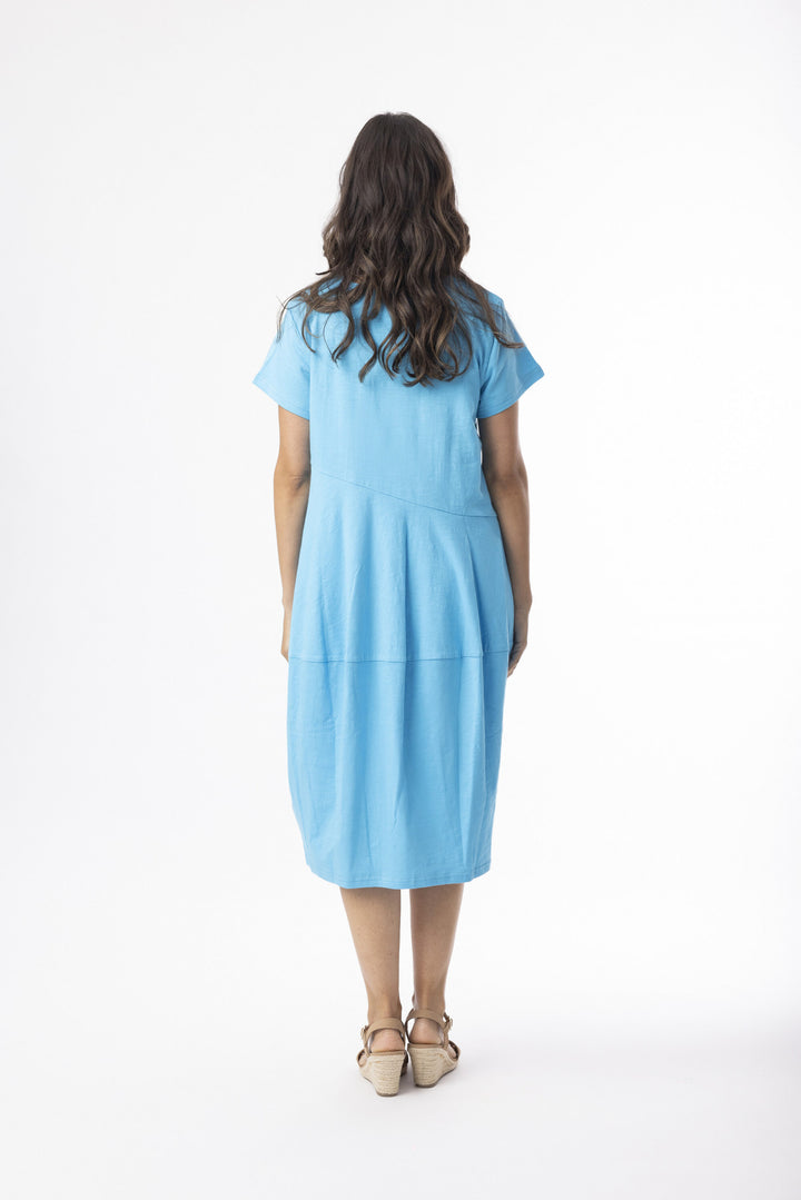 Robe silhouette décontractée avec poches Bubble