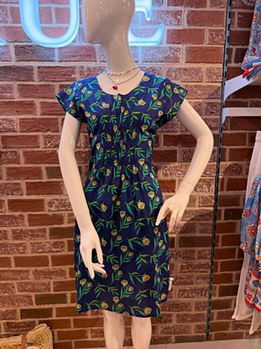Robe aux teintes vibrantes Olivia - Tissu 100% coton organique